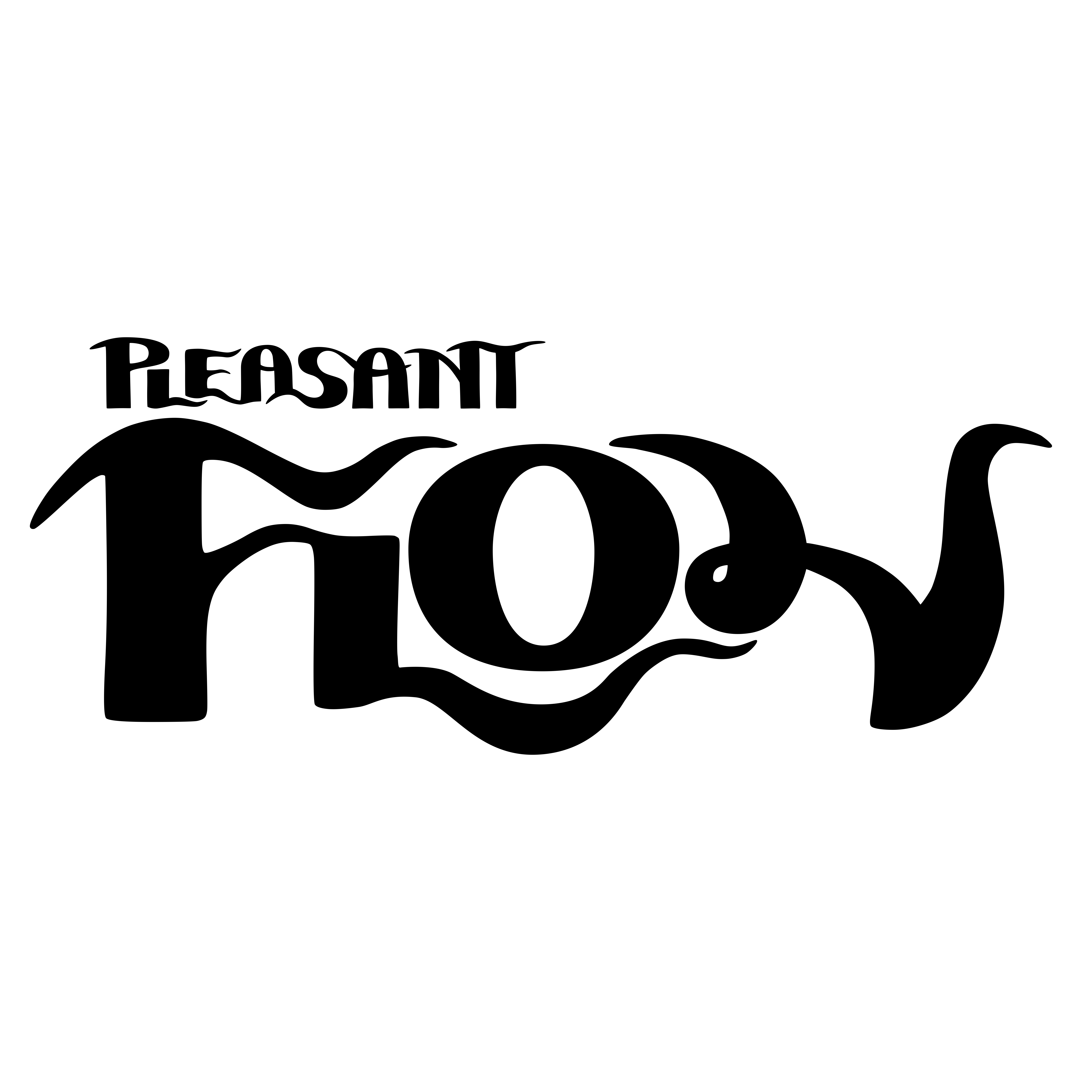 Pleasant Flow Logo (black)